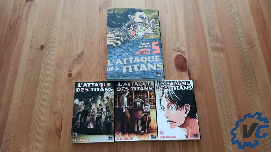 Critique - L'Attaque des Titans par Isayama (Édition Colossale tome 5)