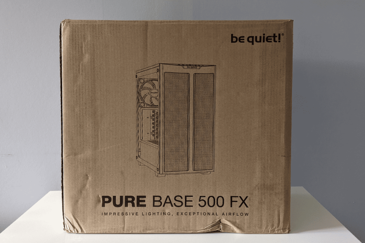 be quiet pure base 500 fx boite avant