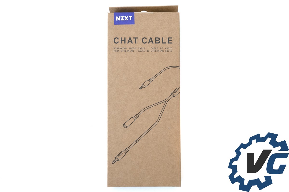 NZXT chat cable boite