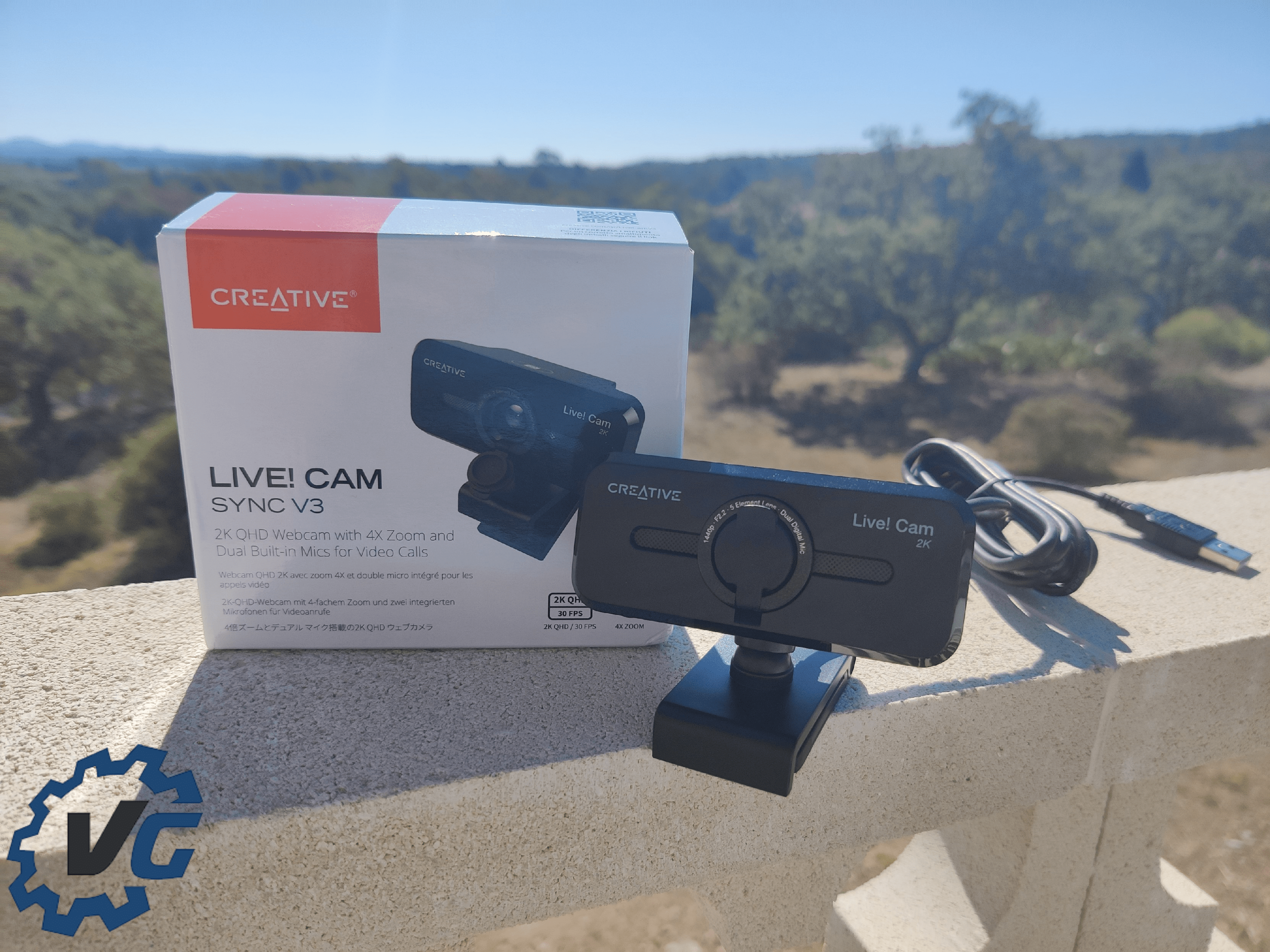 Webcam Creative Live! Cam Sync V3 couverture