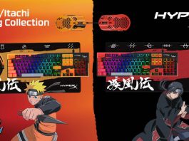 HyperX annonce des périphériques Naruto
