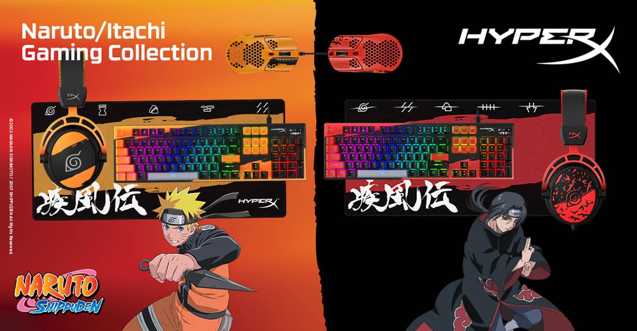 HyperX Announces Naruto Peripherals