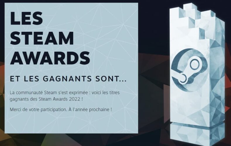 Les gagants des Steam Awards 2022 sont...