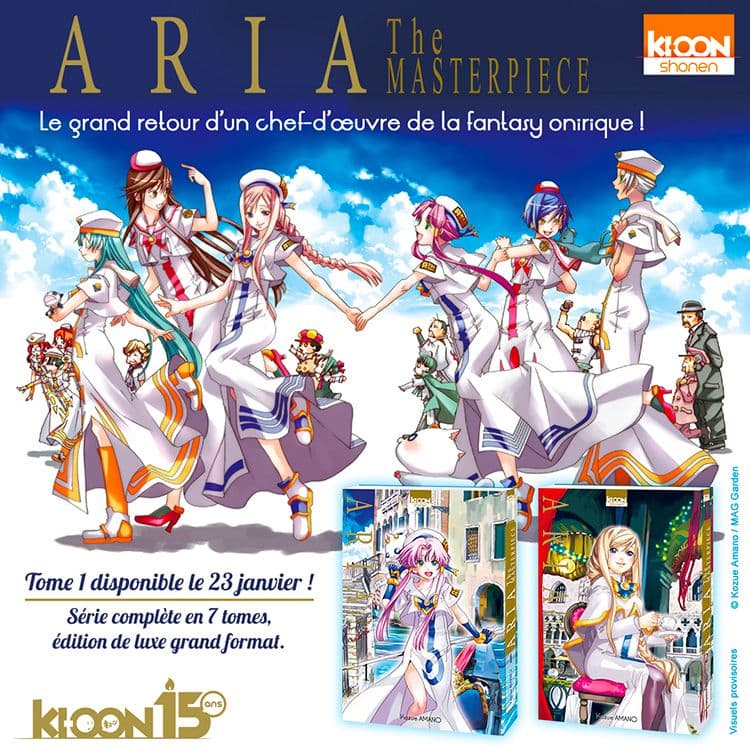 Aria The Masterpiece - TOP 10 Manga