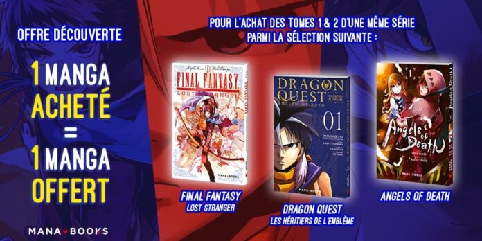 Mana Books - 1 manga acheté 1 manga offert