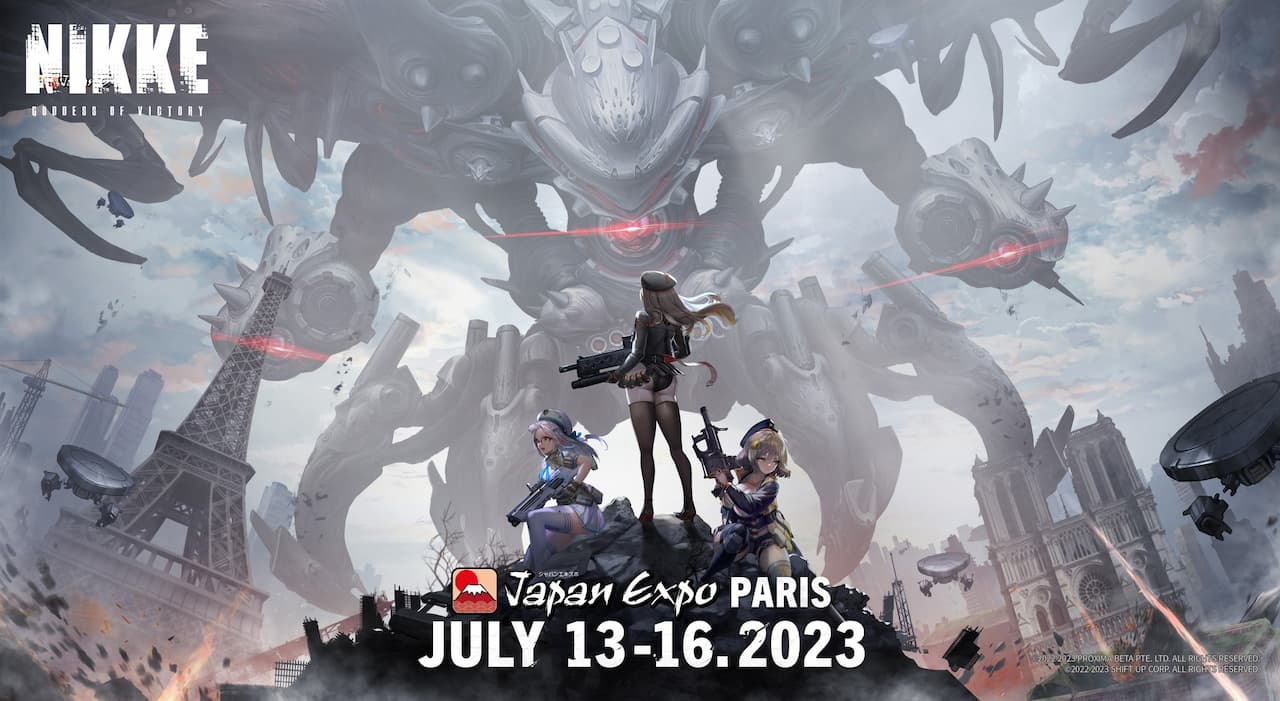 [Japan Expo 2023] Un stand pour le jeu GODDESS OF VICTORY : NIKKE