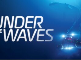 under the waves