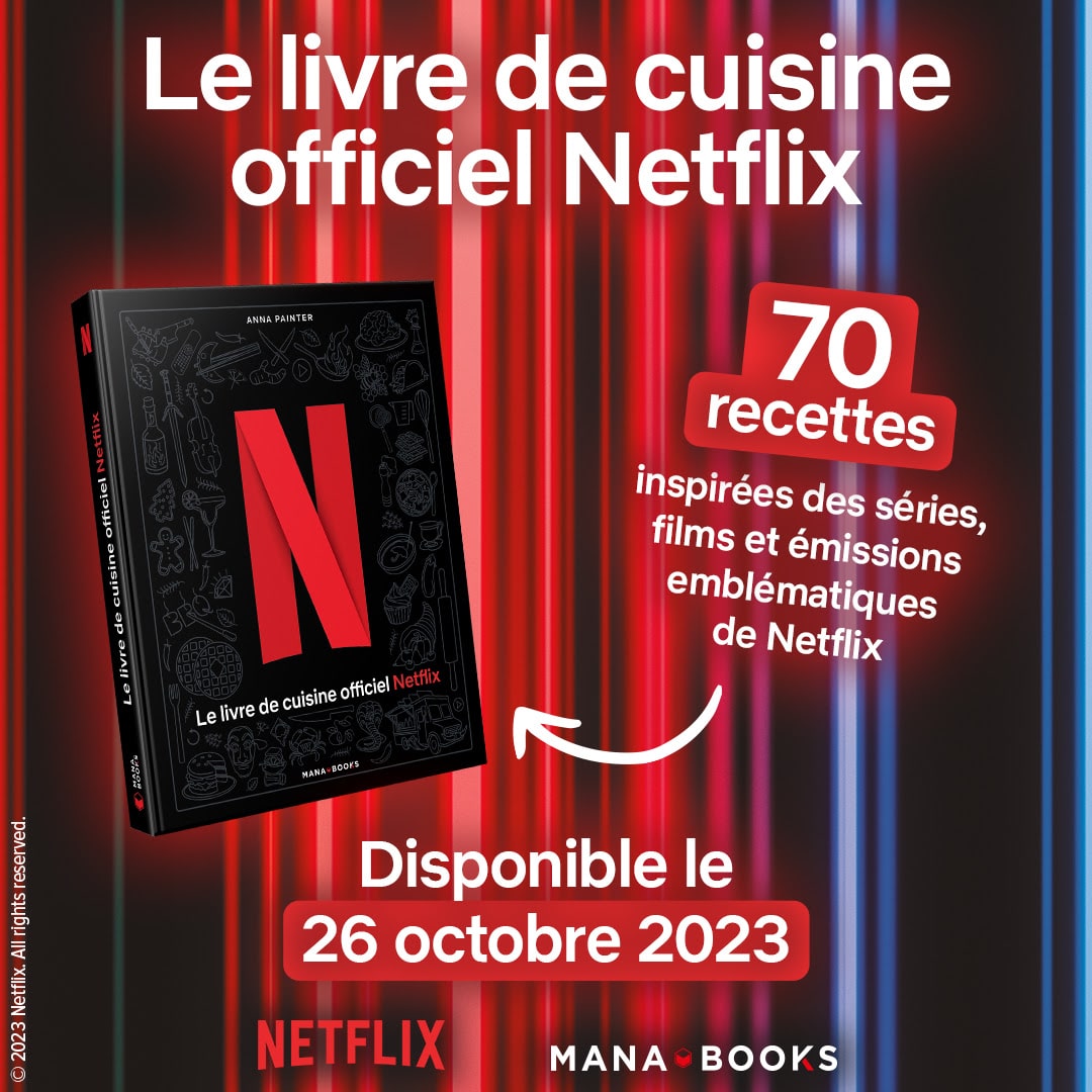 Livre cuisine manabooks Netflix