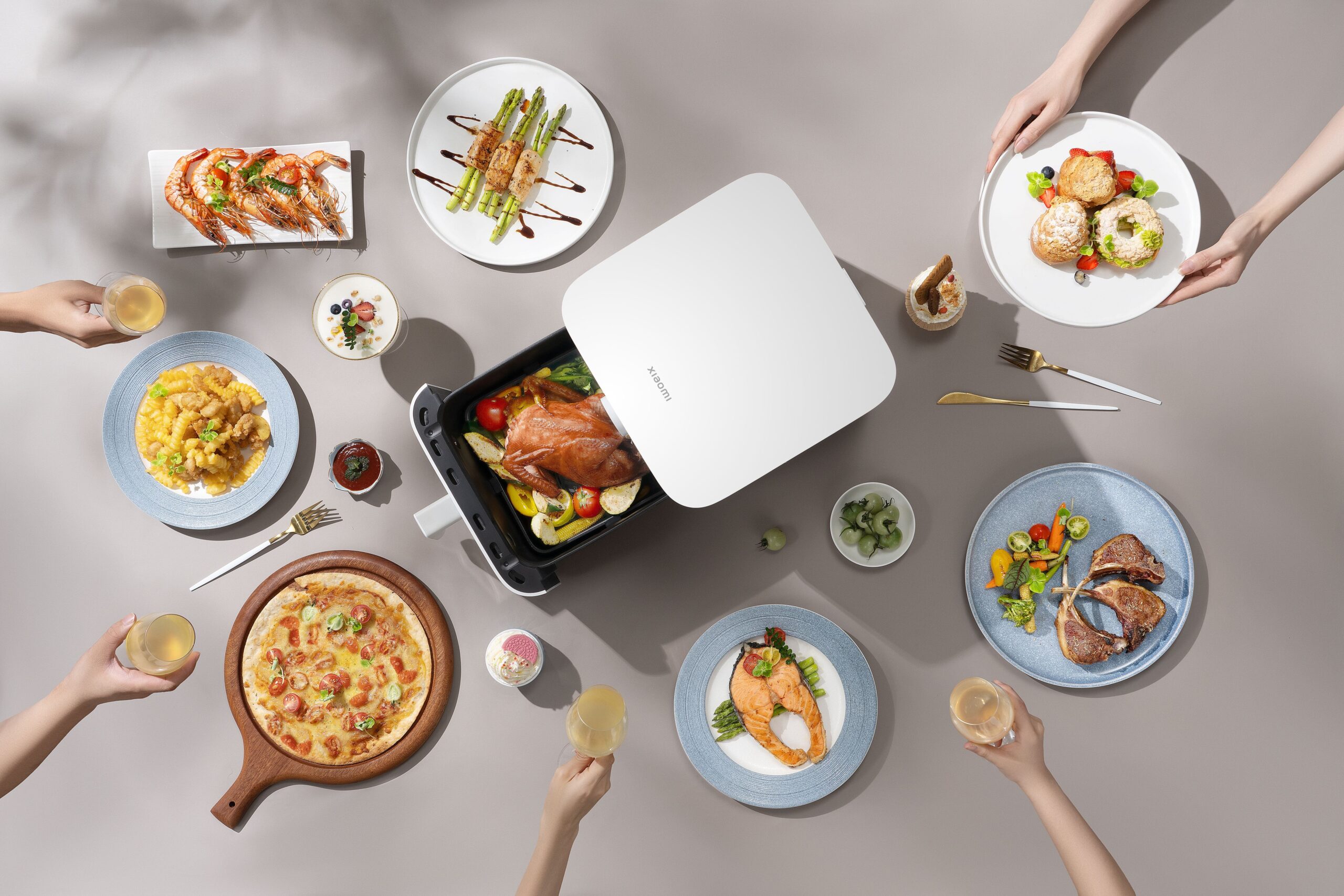 Xiaomi Smart Air Fryer 6.5L - Friteuse - Noir