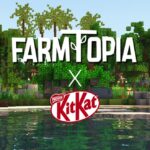 KitKat lance la 3ème saison du serveur FarmTopia dans Minecraft FarmTopia KitKat Minecraft
