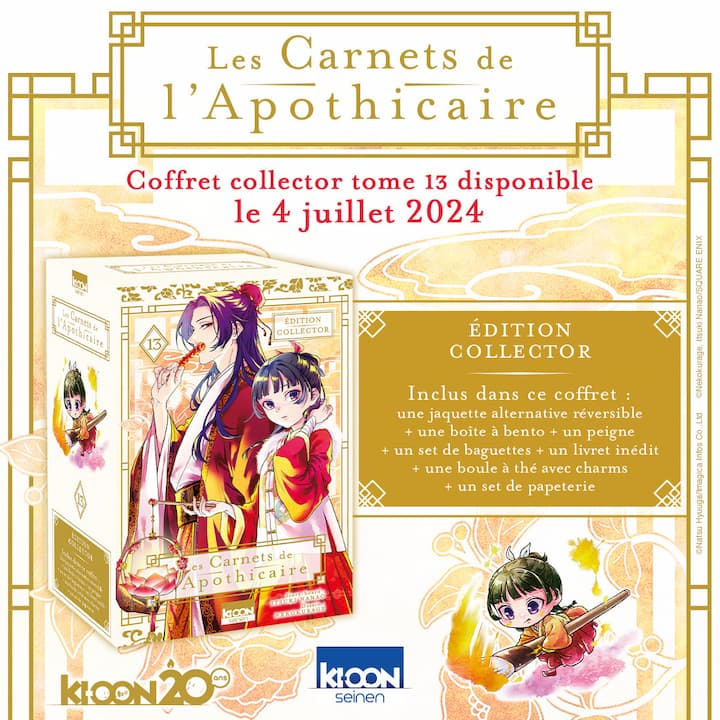 Une édition collector pour Les Carnets de l’apothicaire !