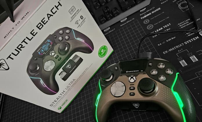 La manette de jeu Stealth Ultra de chez Turtle Beach