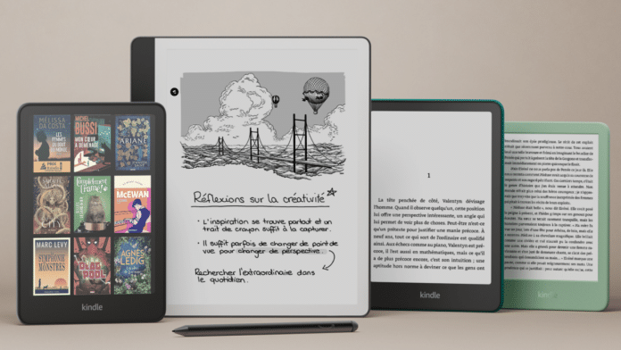 Nouvelle gamme Kindle Amazon 2024