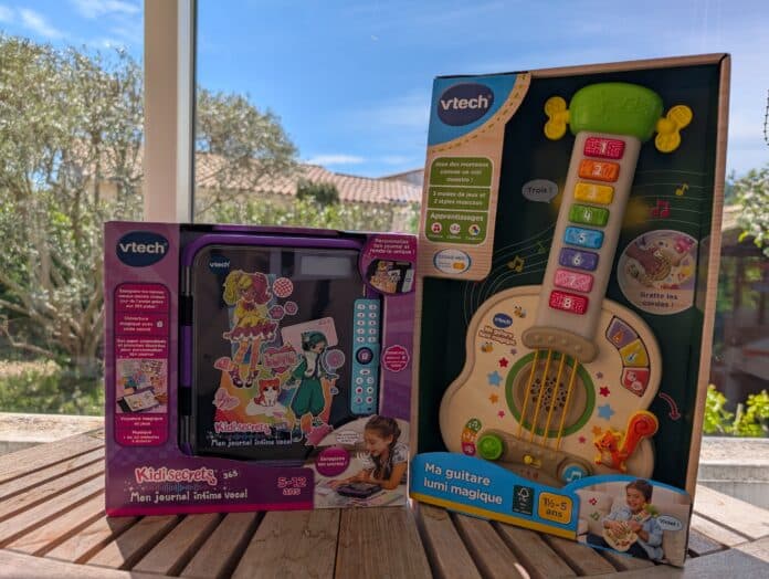 Nouveautés VTech Lumi Guitare kidisecrets
