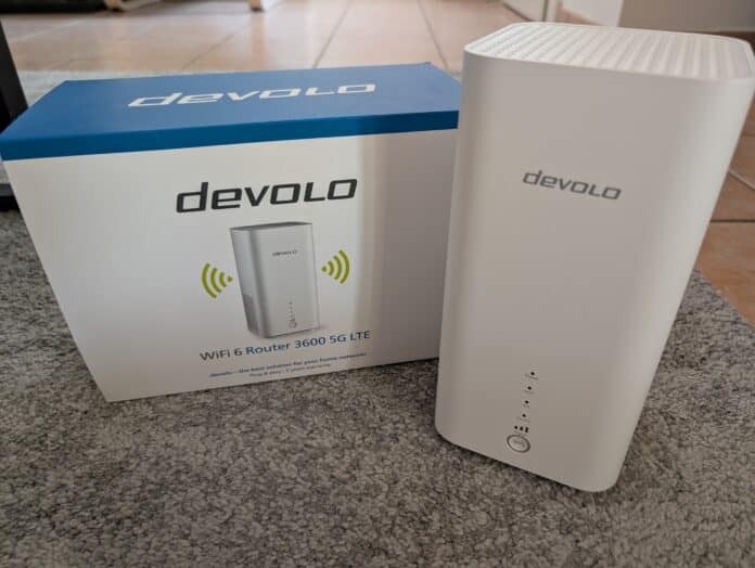 WiFi 6 Router 3600 5G LTE devolo