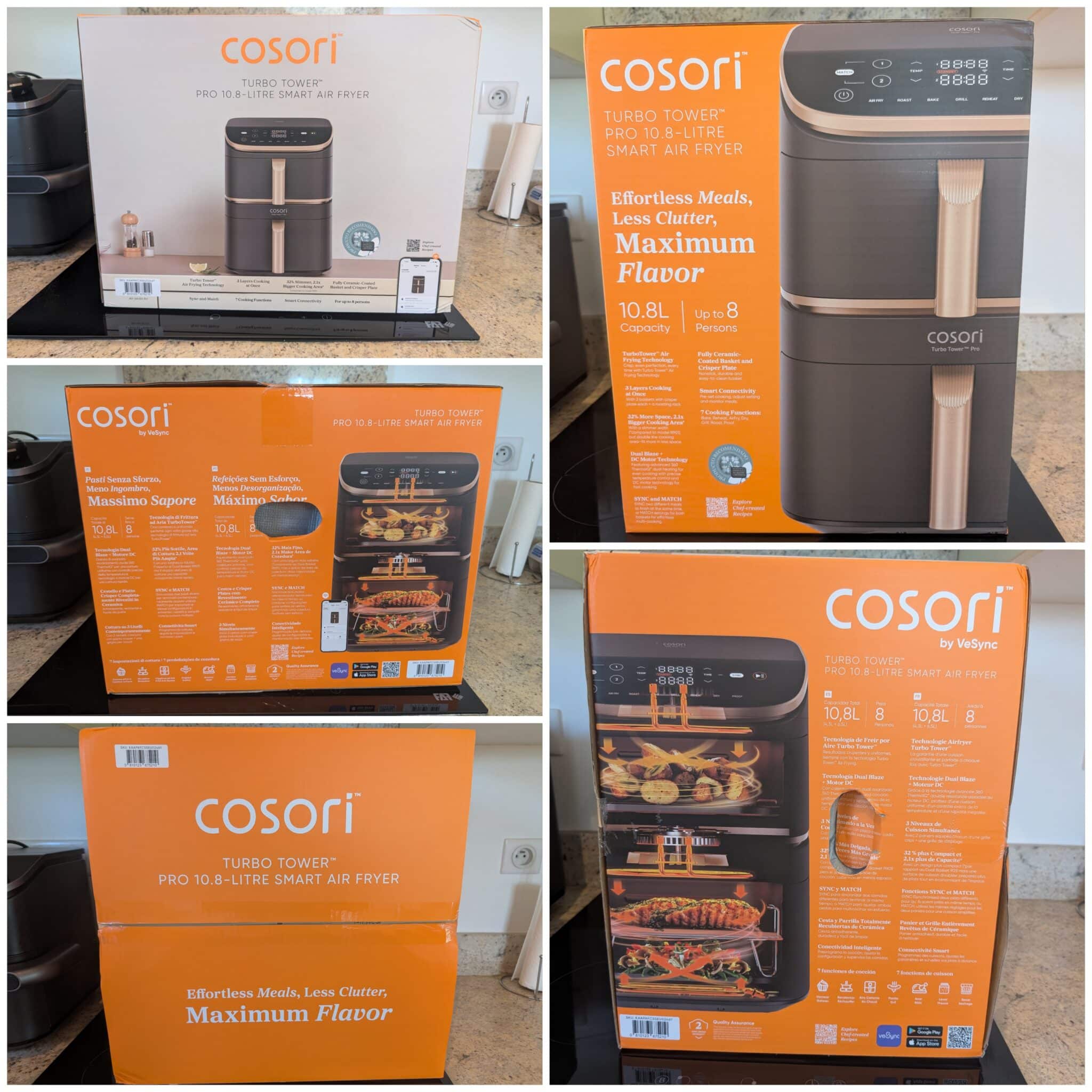 Airfryer Cosori Turbo Tower