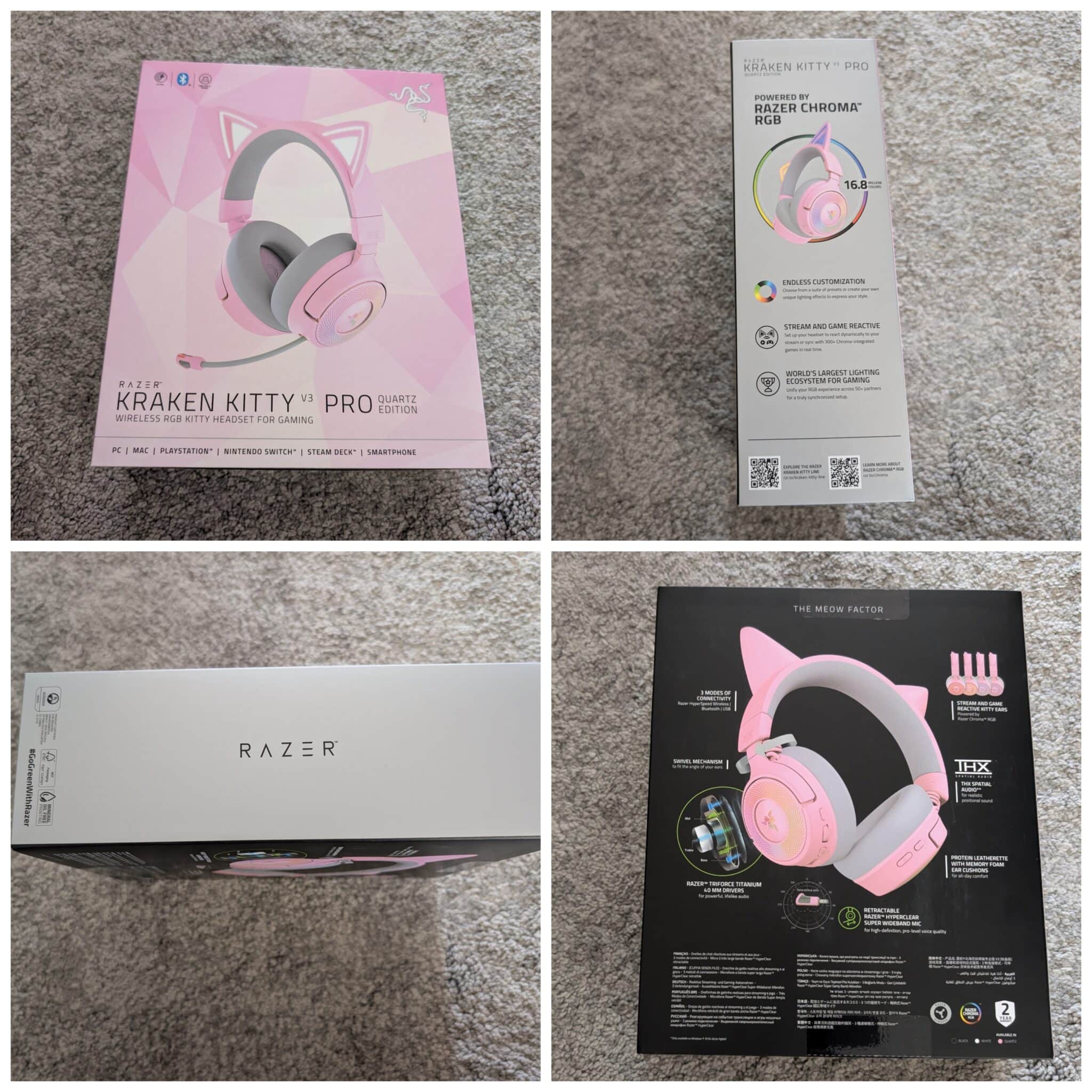 Casque Kraken Kitty V3 PRO Razer