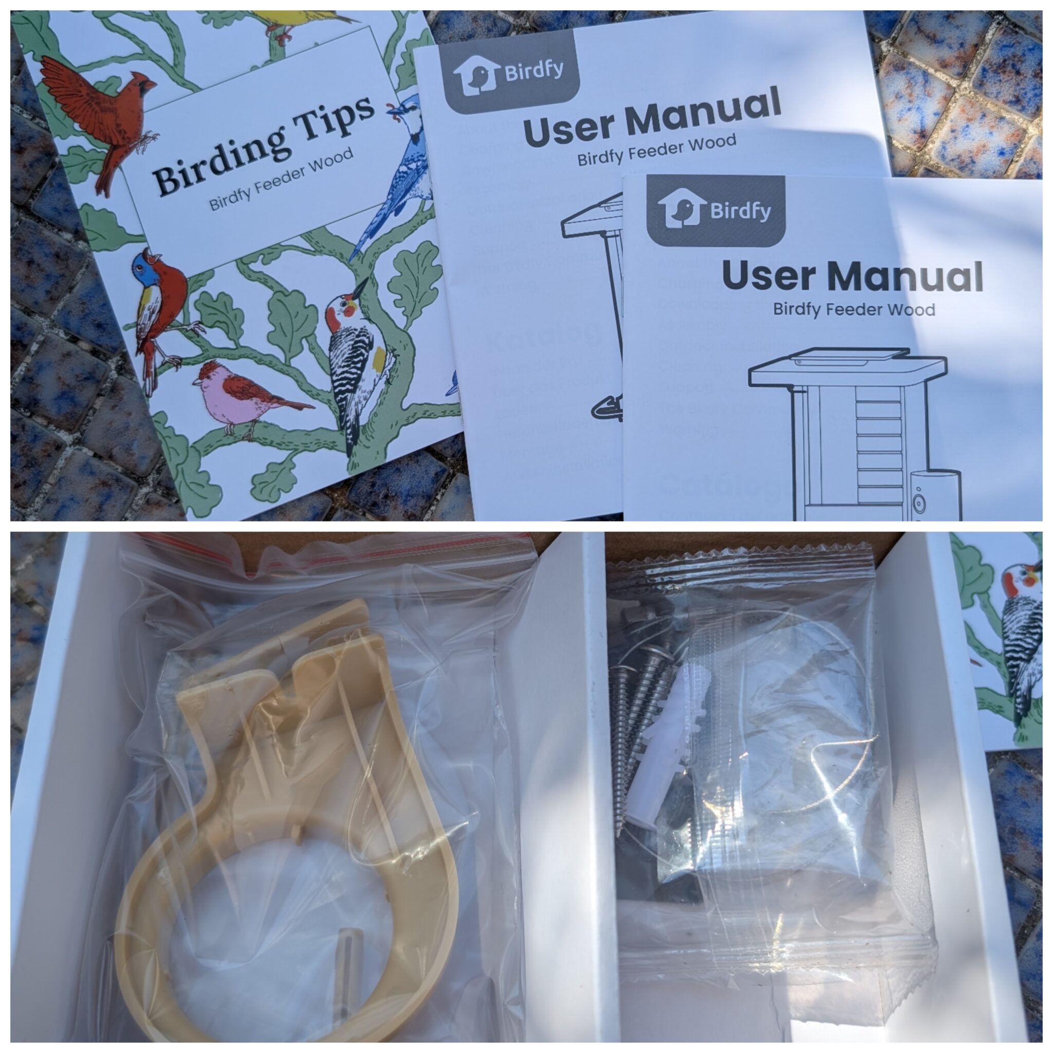 Birdfy Feeder Wood