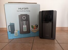 Test – Purificateur d’eau Hurom WP-A01EGR Fontaine filtrante Hurom