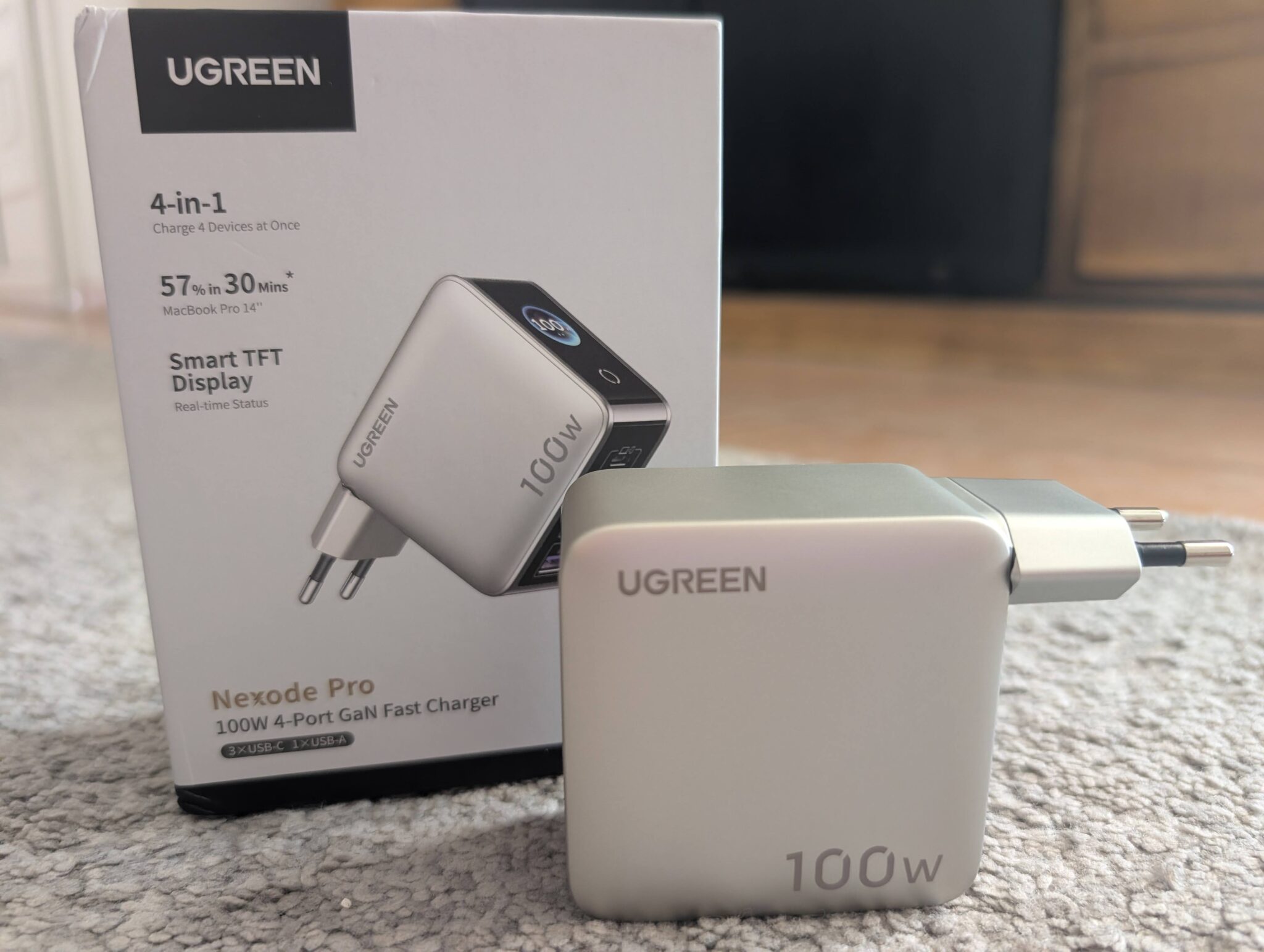 chargeur-ugreen-nexode-pro-100w-cover-mobilite-vonguru Ugreen Nexode Pro 100w